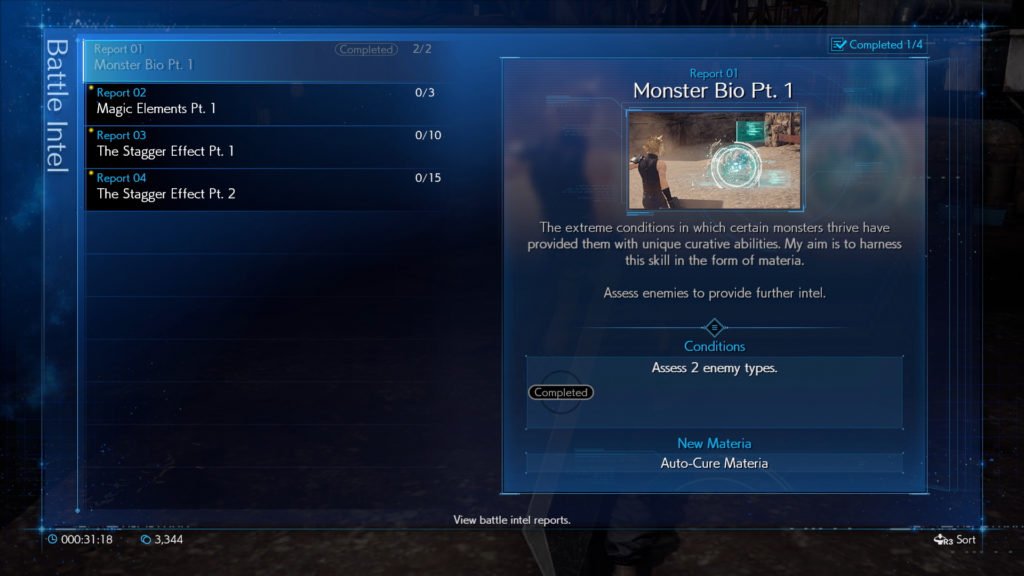 final fantasy remake Battle Report
