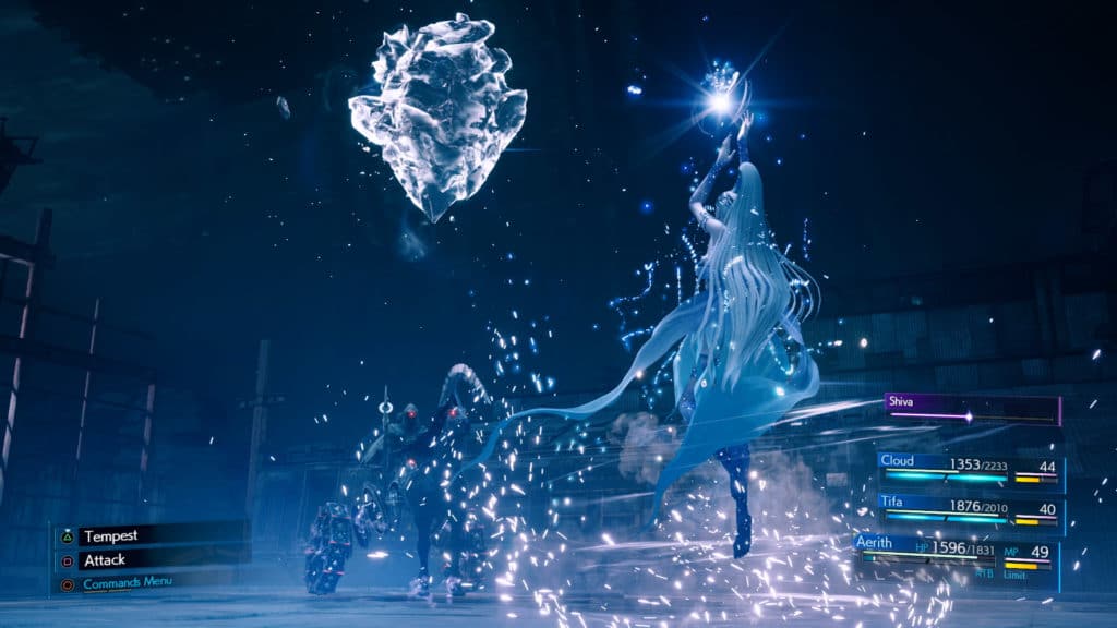 final fantasy vii remake Shiva