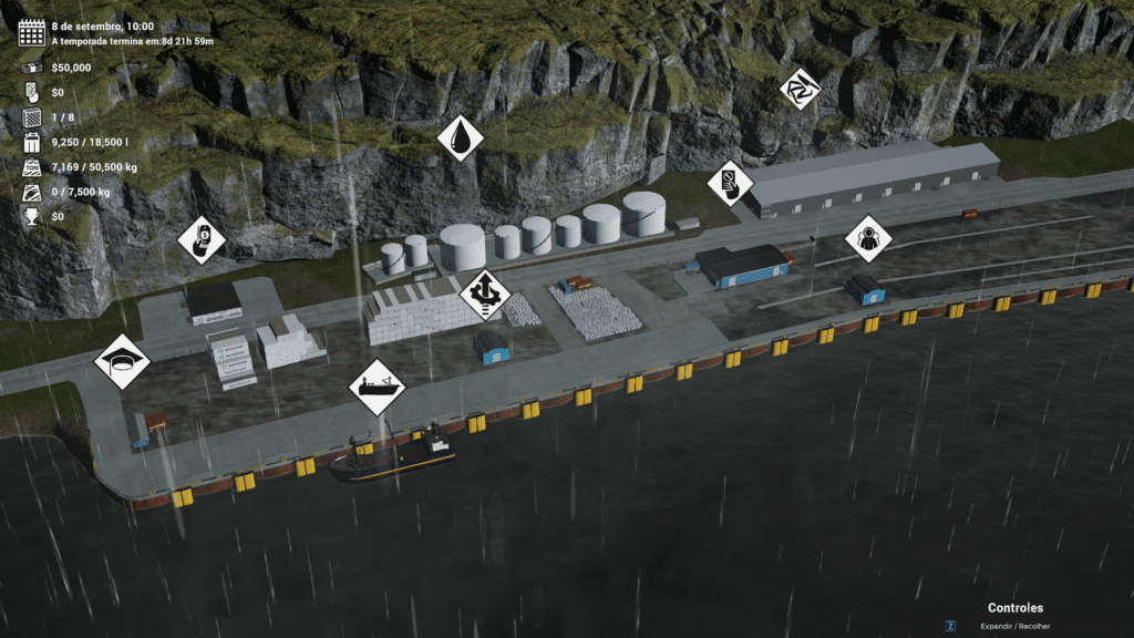 deadliest catch: the game Pesca Mortal, o jogo