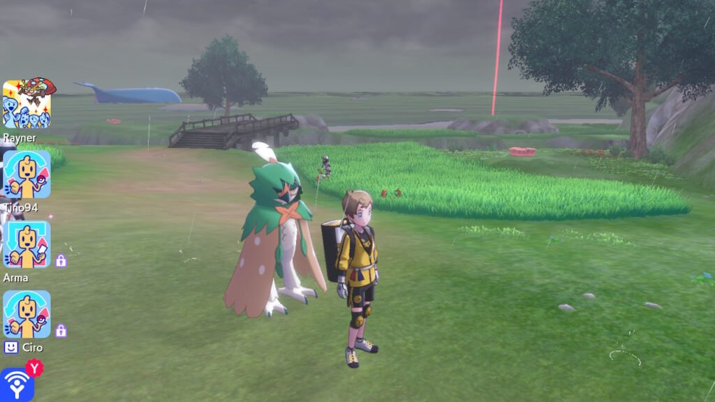 Pokémon Sword e Shield: The Isle of Armor O visual às vezes deixa a desejar e o jogo pode pesar e ter queda de quadros quando conectado. (Imagem: Reprodução)
