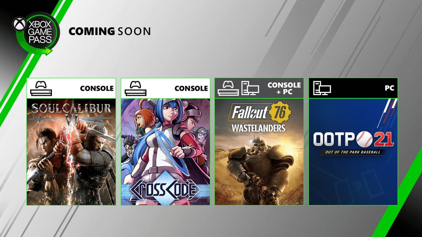 Xbox Game Pass Julho