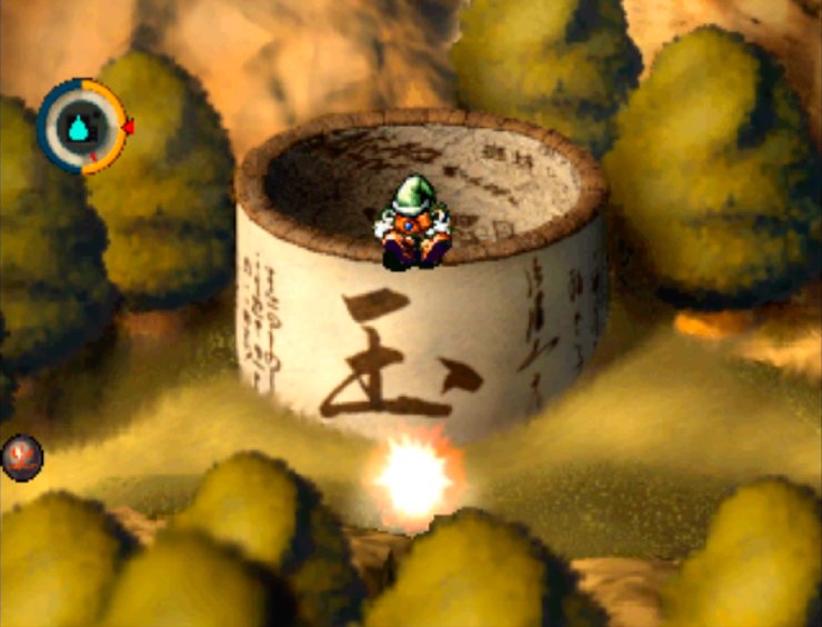 Moon Moon: um garoto sugado para o jogo deve salvar as almas de inocentes montros mortos pelo "herói" do RPG. (Imagem: Divulgação.)