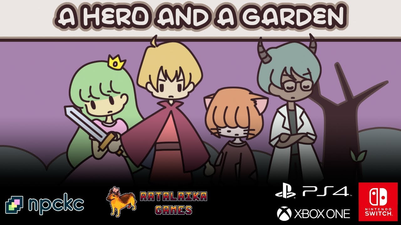 a hero and a garden