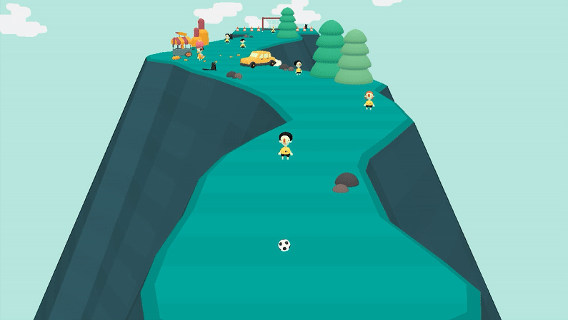 what the golf? What the Golf! se inspira em outros esportes... (Imagem: Divulgação.)