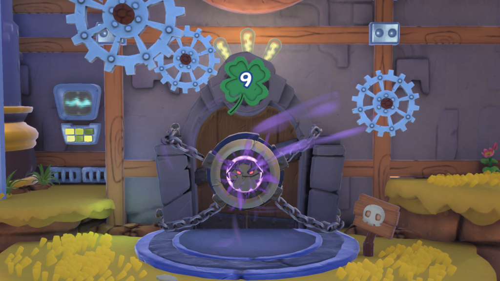 new super lucky's tale Colecione páginas para desbloquear novos mundos. (Imagem: Reprodução)