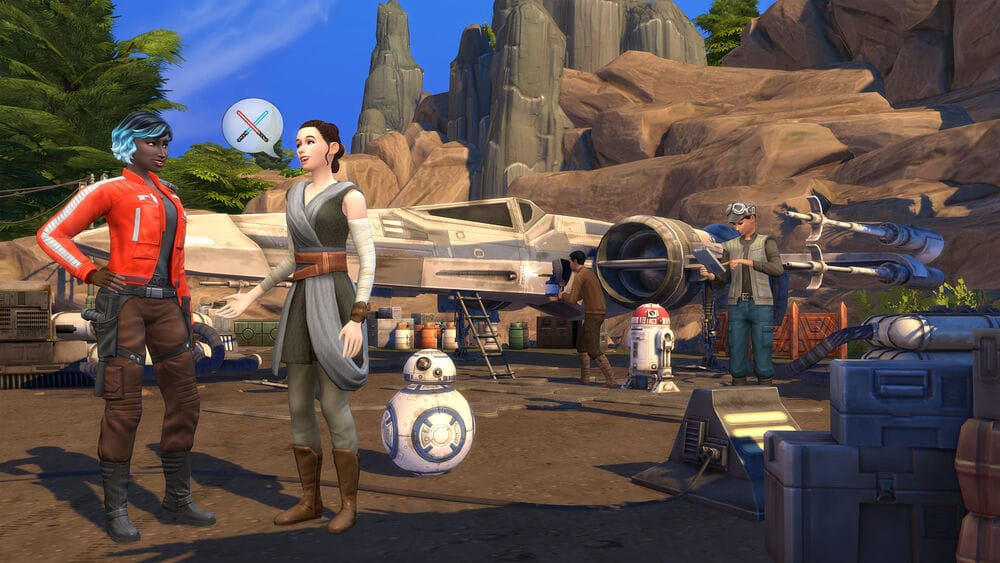 star wars The Sims 4 Star Wars: Jornada para Batuu
