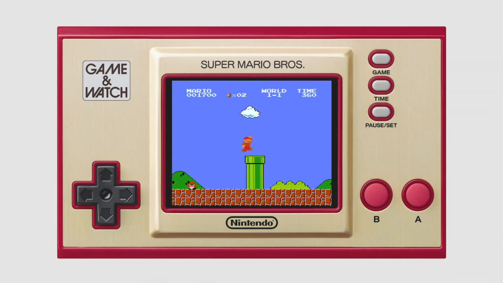 Nintendo Direct de Mario 35 Para comemorar 35 anos de Mario, a Nintendo lançará o sistema Game & Watch Super Mario Bros. (Imagem: Divulgação)