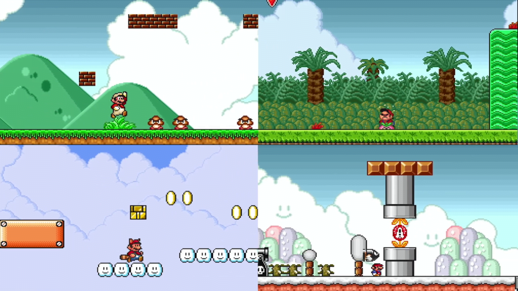 Nintendo Direct de Mario 35 O primeiro Super Mario All-Stars recebeu uma atualização visual e pode ser baixada gratuitamente para assinantes NSO. (Imagem: Divulgação)