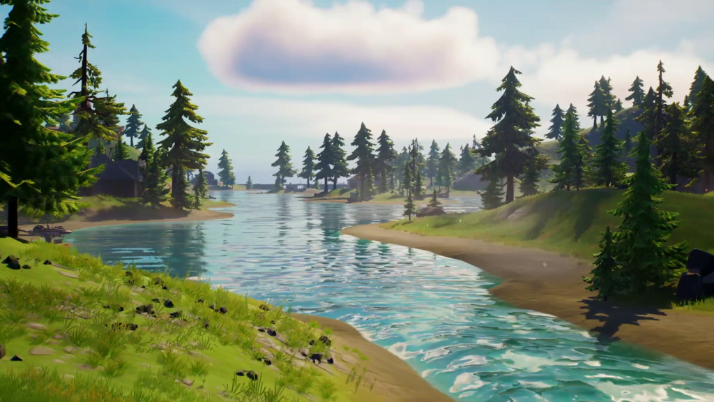 Fortnite para PlayStation 5 Fortnite para consoles da próxima geração contarão com melhorias gráficas e mais quadros por segundo. (Imagem: Reprodução)