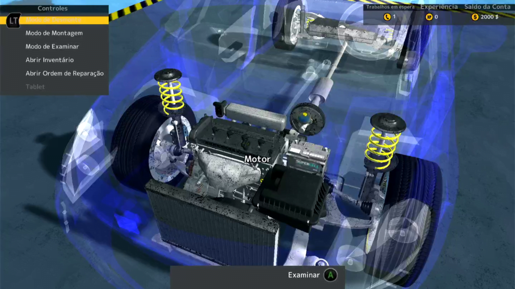 Car Mechanic Simulator Classic O jogador assume o papel de mecânico em Car Mechanic Simulator Classic. (Imagem: Divulgação)