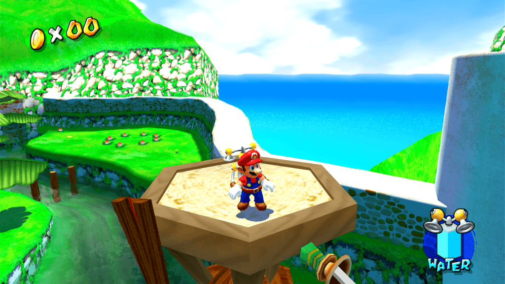 Super Mario 3D All-Stars Super Mario Sunshine não é só um dos jogos de Mario mais desafiadores: é o mais difícil em Super Mario 3D All-Stars. (Imagem: Reprodução)