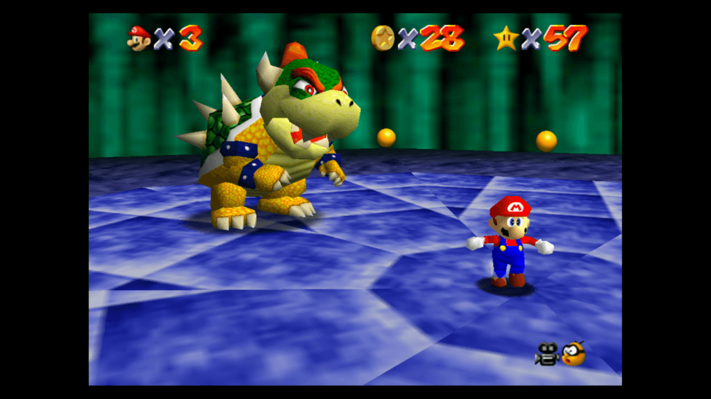 Super Mario 3D All-Stars Senhoras e senhores, o Bowser menos intimidador de todos os tempos. (Imagem: Reprodução)