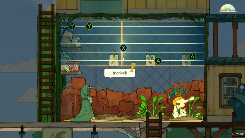 Spiritfarer Diversos eventos ajudam na coleta de recursos, apesar do ritmo inconsistente do jogo. (Imagem: Reprodução)