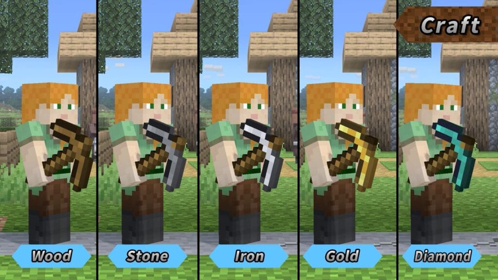 Smash Bros. Minere materiais para construir novas ferramentas em Super Smash Bros. Ultimate. (Imagem: Divulgação)