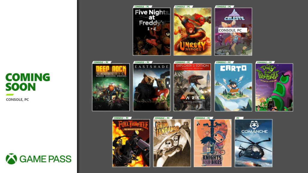 Xbox Game Pass Xbox Game Pass recebe jogos para Halloween e para novembro. (Imagem: Divulgação)