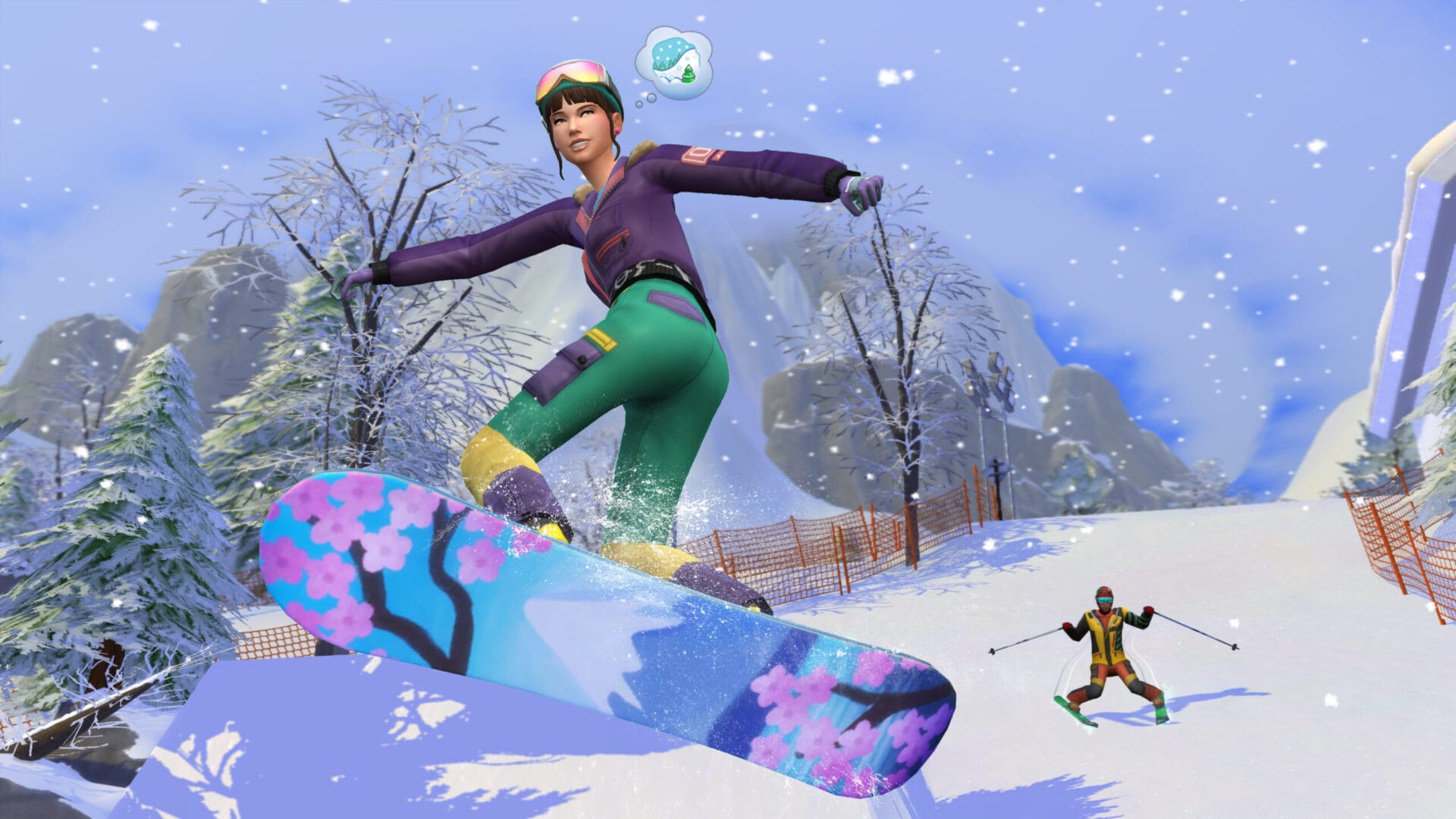 The Sims 4 Diversão na Neve