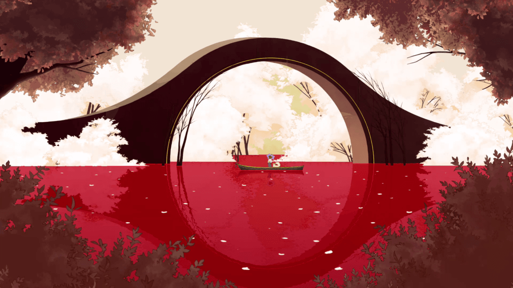 Spiritfarer Spiritfarer é um jogo sobre despedidas e é preciso deixar sua beleza visual e seus problemas técnicos de lado para realmente apreciá-lo. (Imagem: Reprodução)