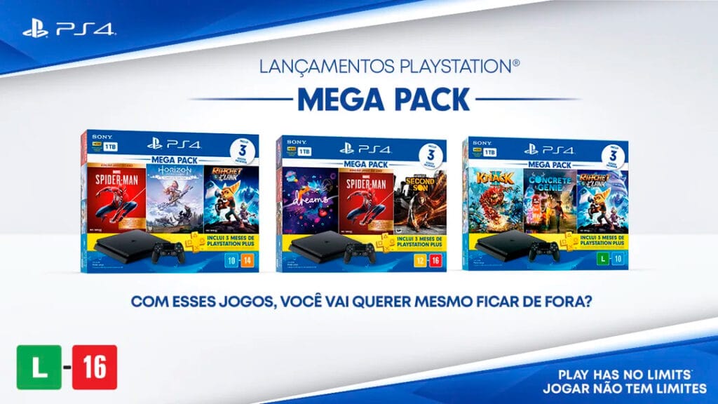megapack PS4 MegaPack