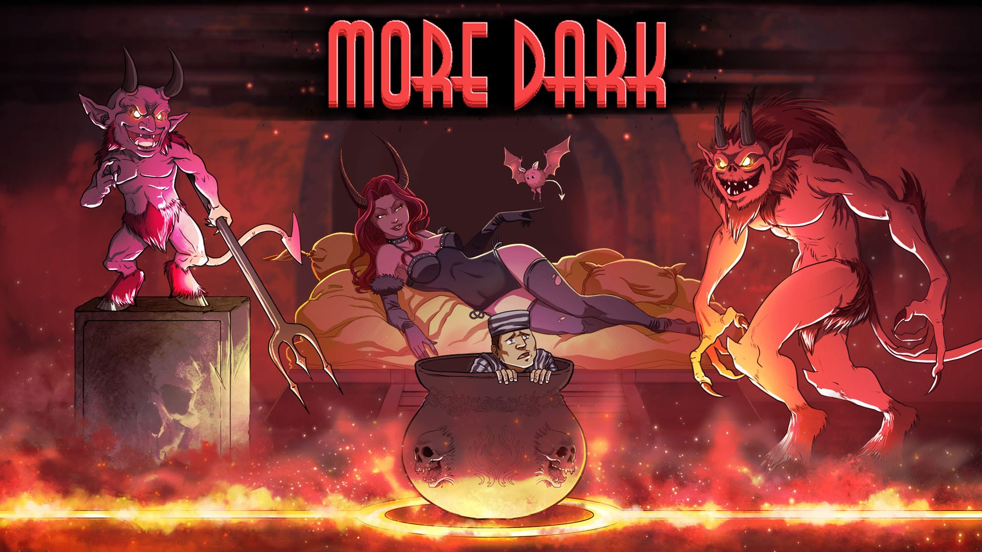 more dark