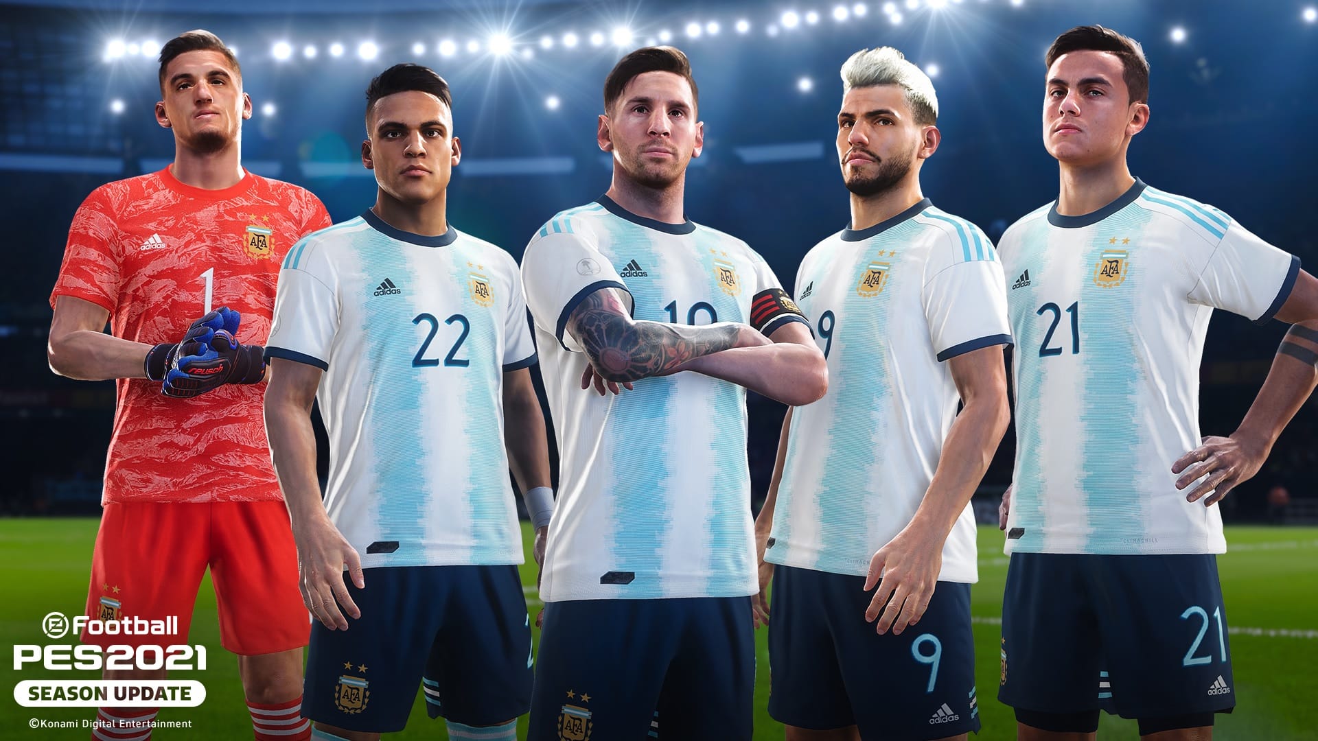 eFootball PES 2021 - Seleção Argentina