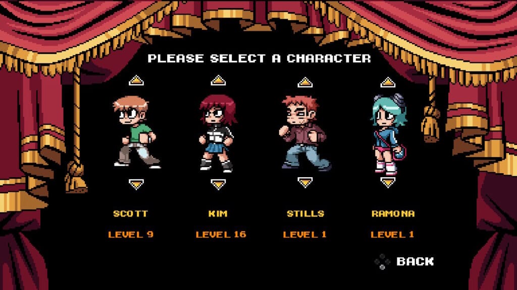 Scott pilgrim Jogue em grupo e, sim, eu joguei mais com a Kim em Scott Pilgrim vs. the World: The Game - Complete Edition. (Imagem: Reprodução/Switch)