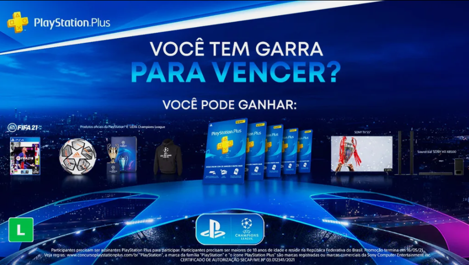 playstation playstation você tem garra pra vencer