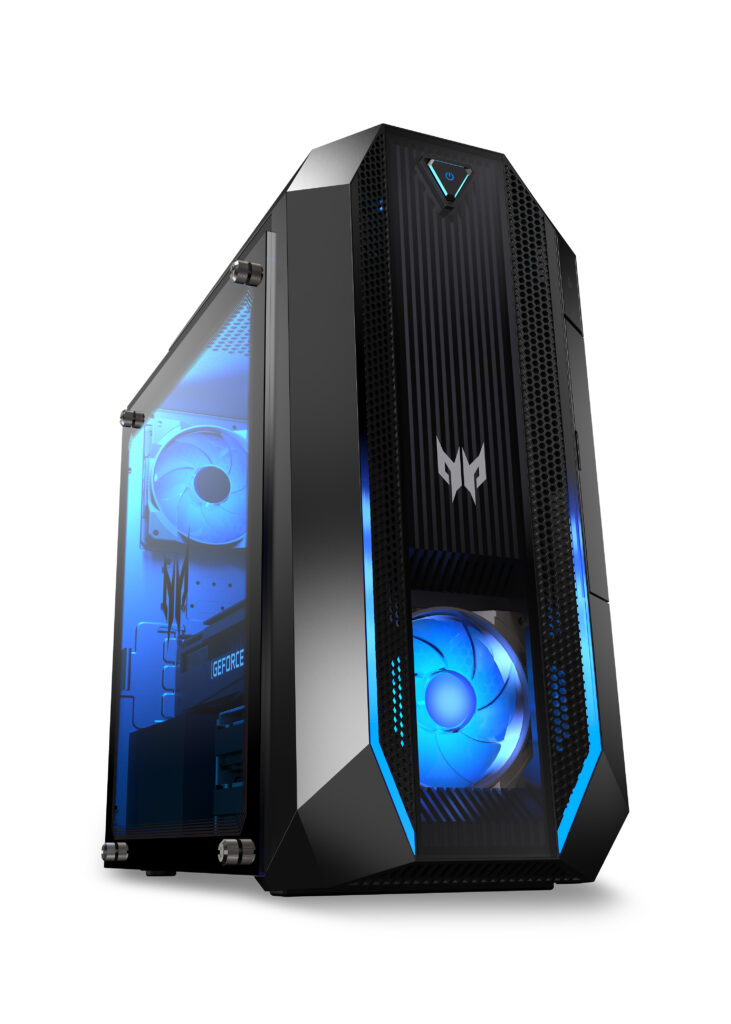 Acer Acer Predator Orion 3000 é um dos modelos que teve componentes atualizados para 2021. (Imagem: Divulgação/Acer)