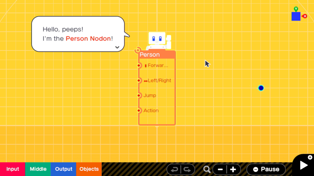 game builder garage A ideia de Game Builder Garage é ensinar programação de jogos para todas as idades por meio de lições simples. (Imagem: Divulgação/Nintendo)