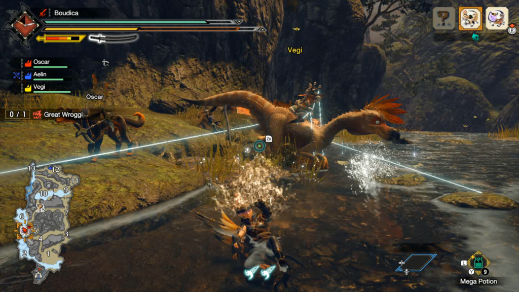 Monster Hunter Rise Até junho de 2021, Monster Hunter Rise tinha mais que 70 monstrões e a Capcom promete mais a caminho. (Imagem: Reprodução/Nintendo Switch)