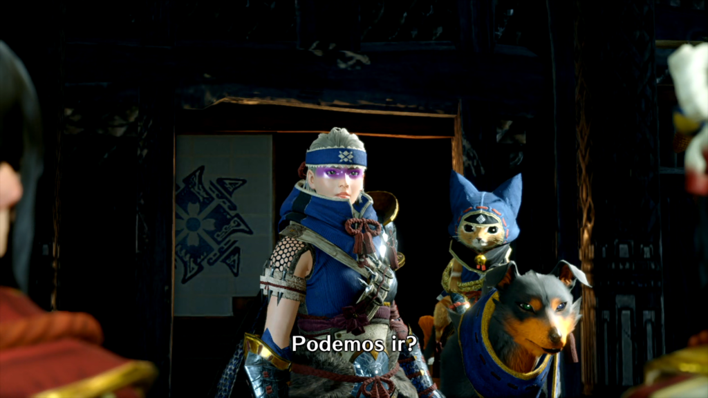 Monster Hunter Rise Homenageie seus pets de verdade com os seus companheiros em Monster Hunter Rise. (Imagem: Reprodução/Nintendo Switch)