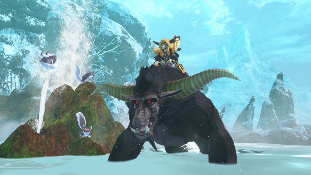 Monster Hunter Stories 2 Wings of Ruin conta com quase uma centena de criaturas e dezenas de armas e armaduras. (Imagem: Divulgação/Capcom)