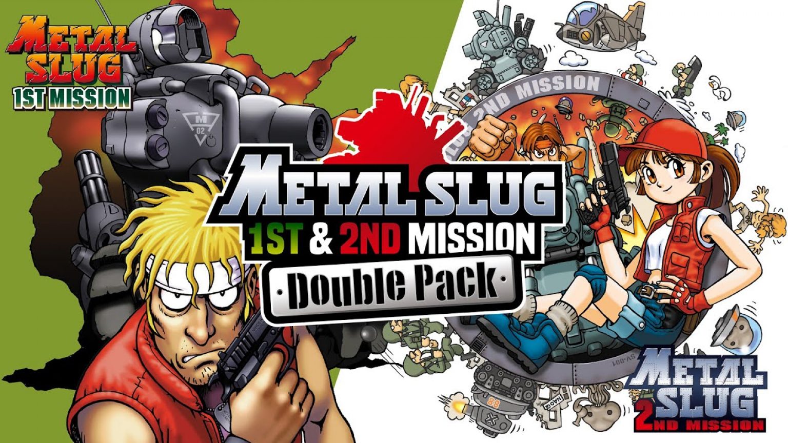 Metal Slug 1st e 2nd MISSION Double Pack