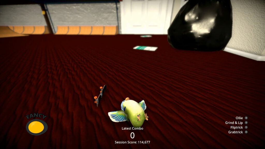 SkateBird "Não... consigo... mais..." (Imagem: Reprodução/Switch)