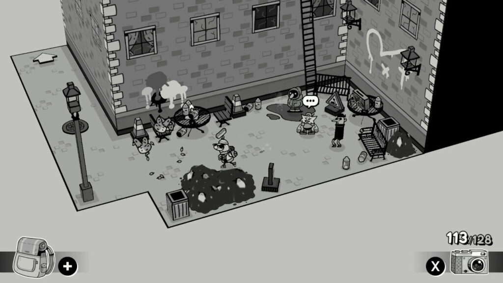 TOEM Rende uma foto? Ache grafites interessantes na cidade grande e talvez alguém reconheça seu talento. (Imagem: Reprodução/Nintendo Switch)
