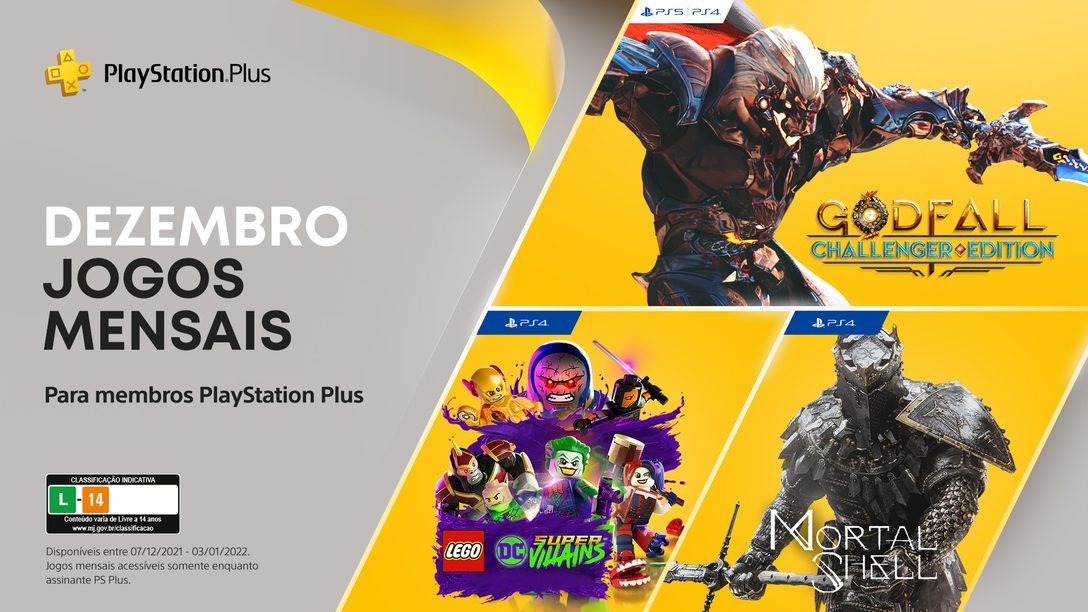 PS Plus Dezembro 2021