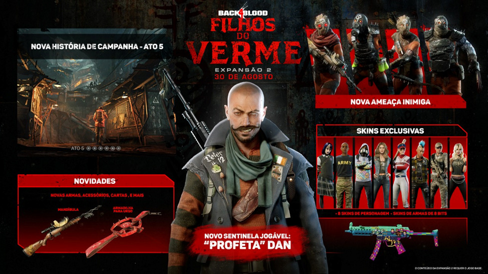 back 4 blood filhos do verme