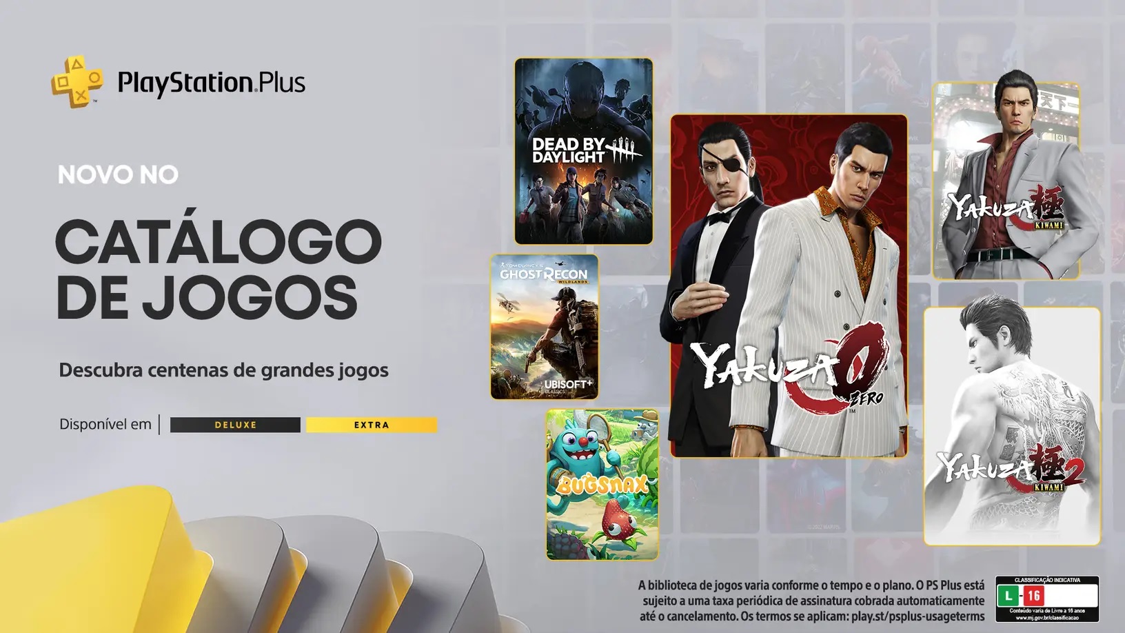 PS Plus Extra e Deluxe Agosto 2022