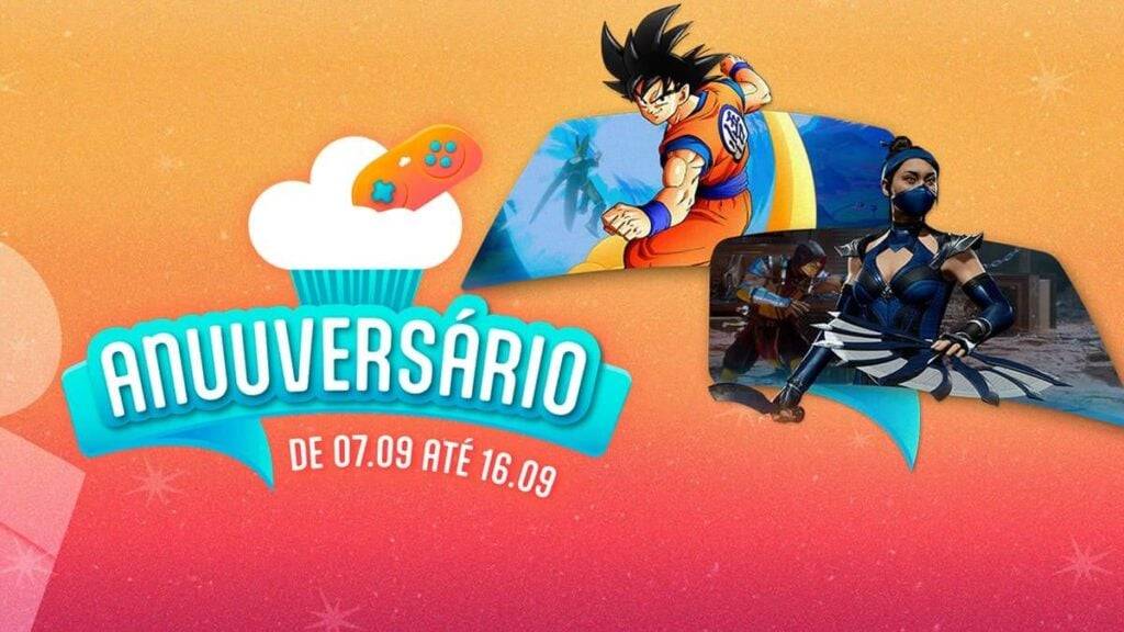Nuuvem anuuversário 2022 nuuvem