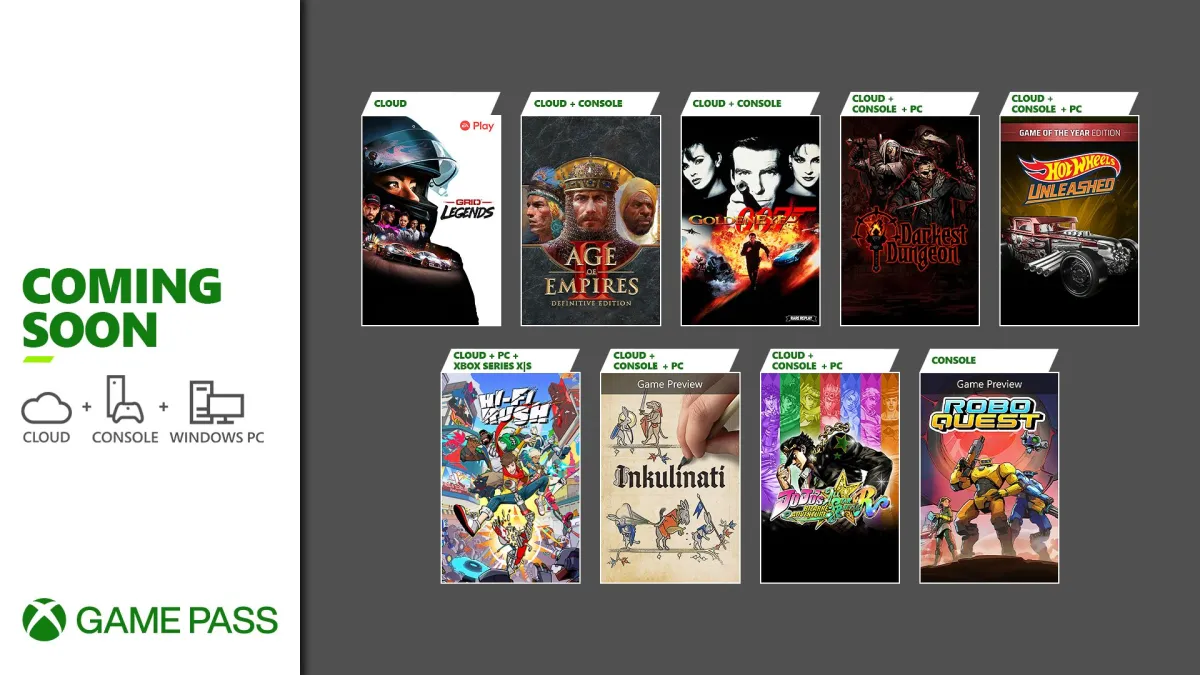 Xbox Game Pass - Janeiro 2023