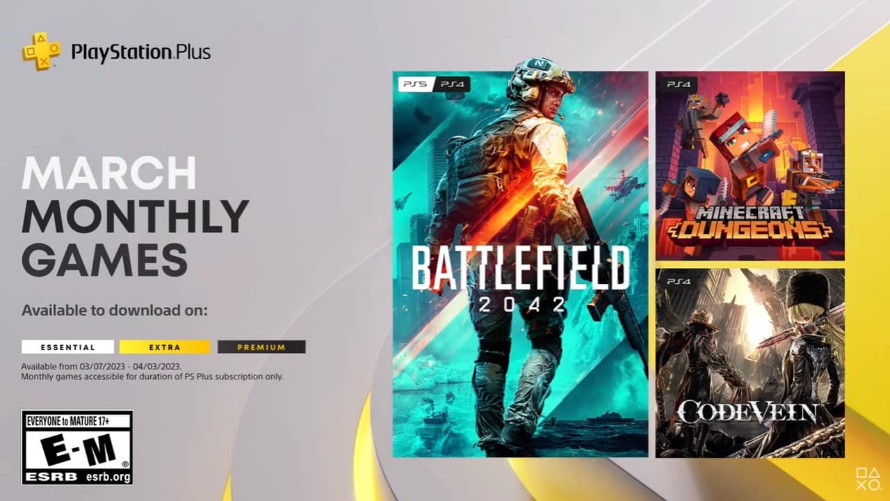 PS Plus Março 2023