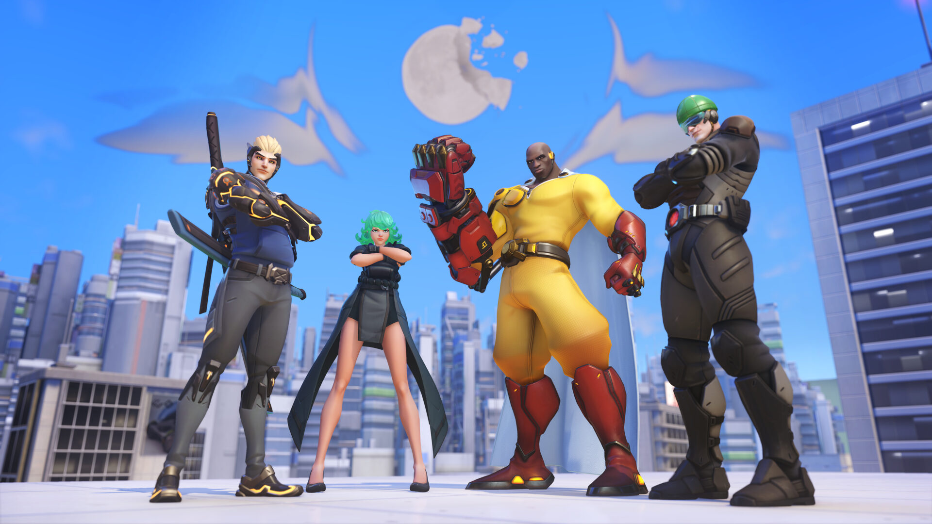 Overwatch 2 x One Punch Man.