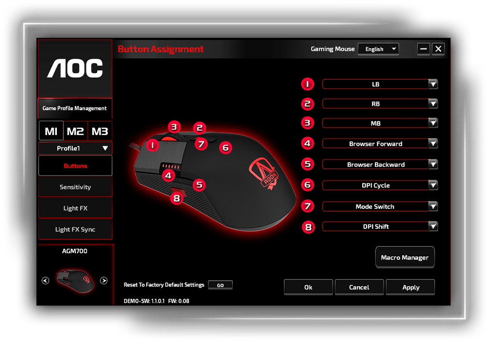AOC AGON AGM700 AOC AGON AGM700