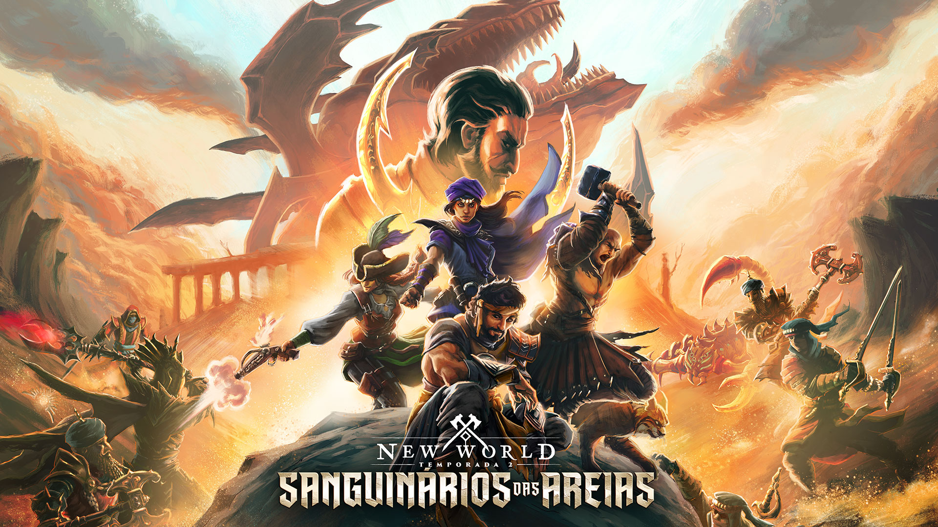 New World x Temporada 2: Sanguinários Das Areias