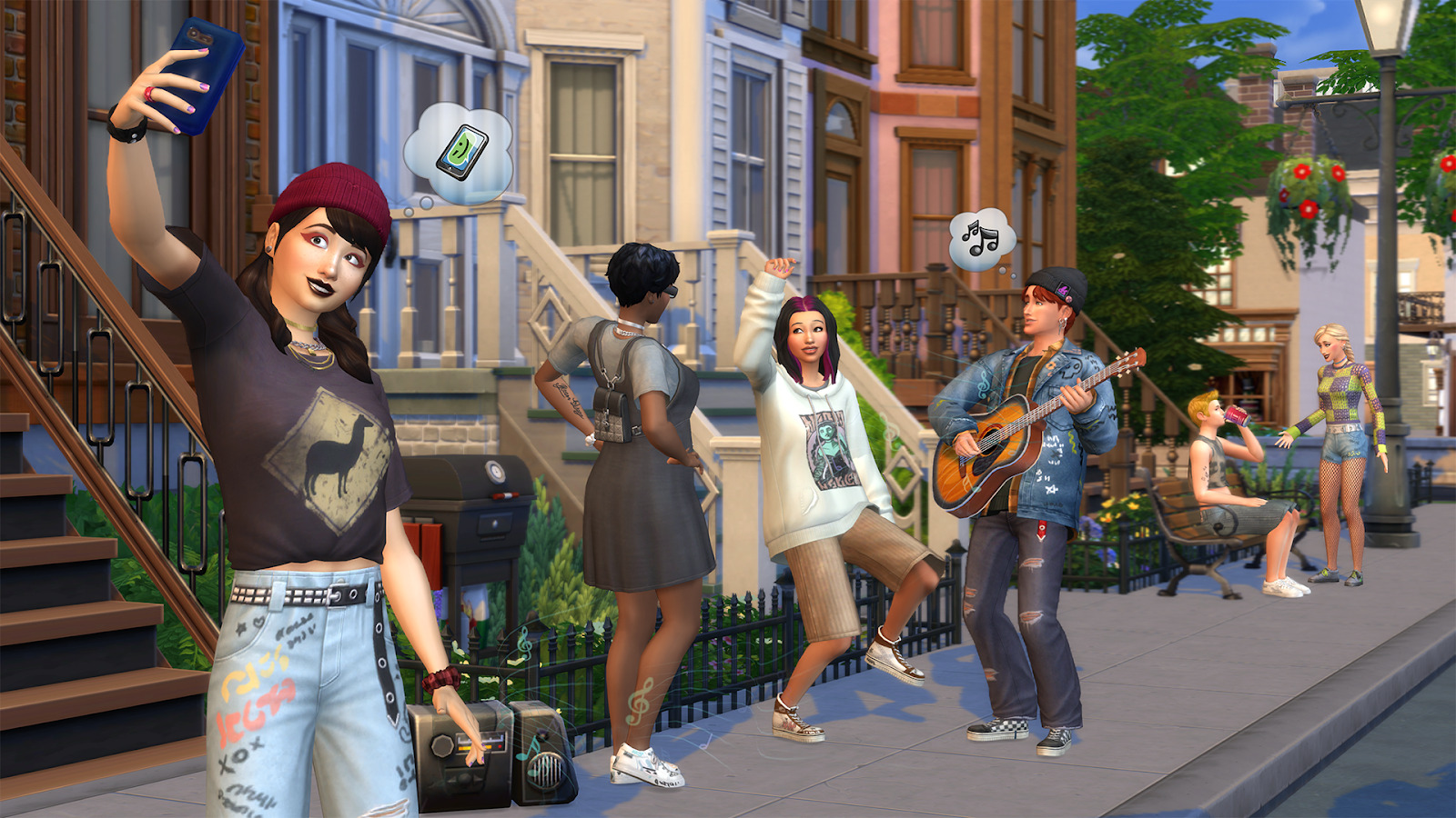 The Sims 4 Kit De Volta ao Grunge