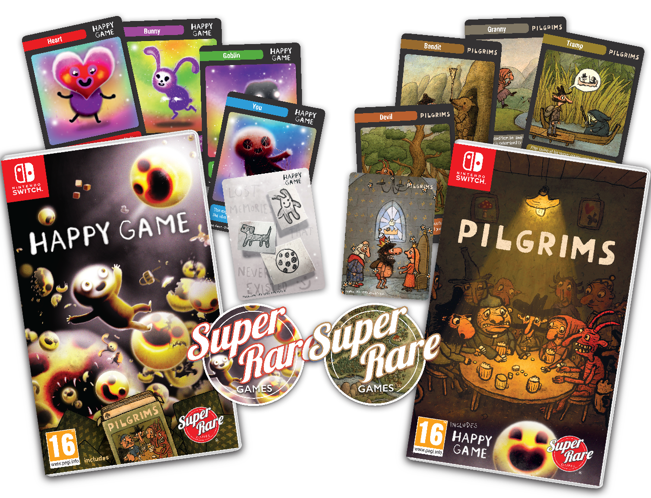 Happy Game e Pilgrims