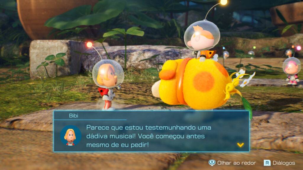 Pikmin 4 resgate pikmin 4