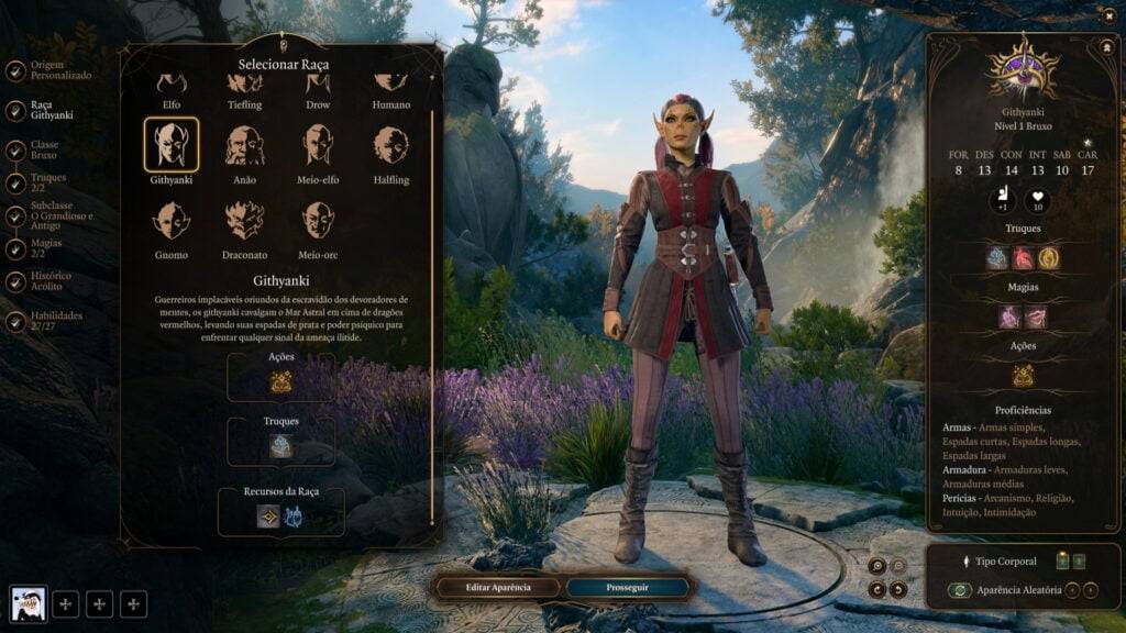 baldur's gate 3 baldur's gate 3 raças