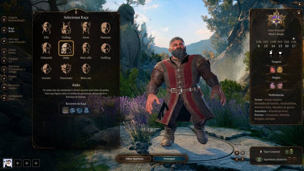 baldur's gate 3 baldur's gate 3 raças