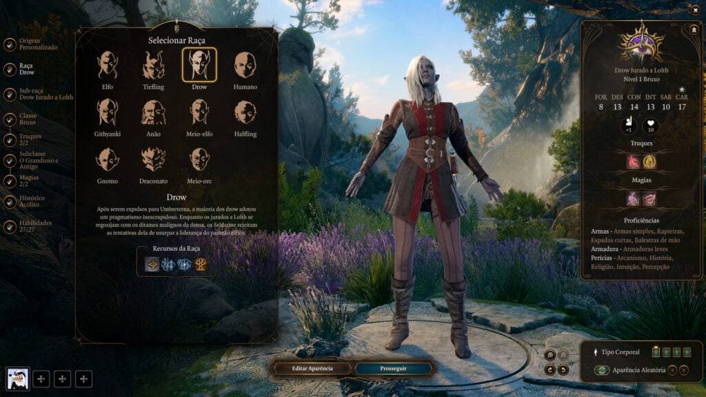 baldur's gate 3 baldur's gate 3 raças