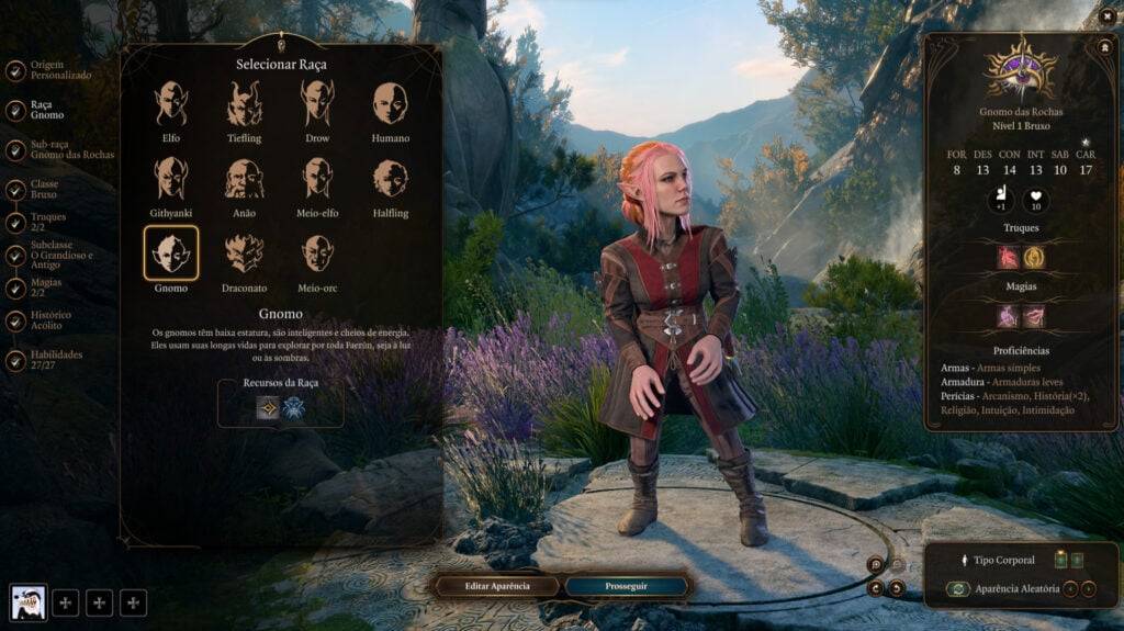 baldur's gate 3 baldur's gate 3 raças